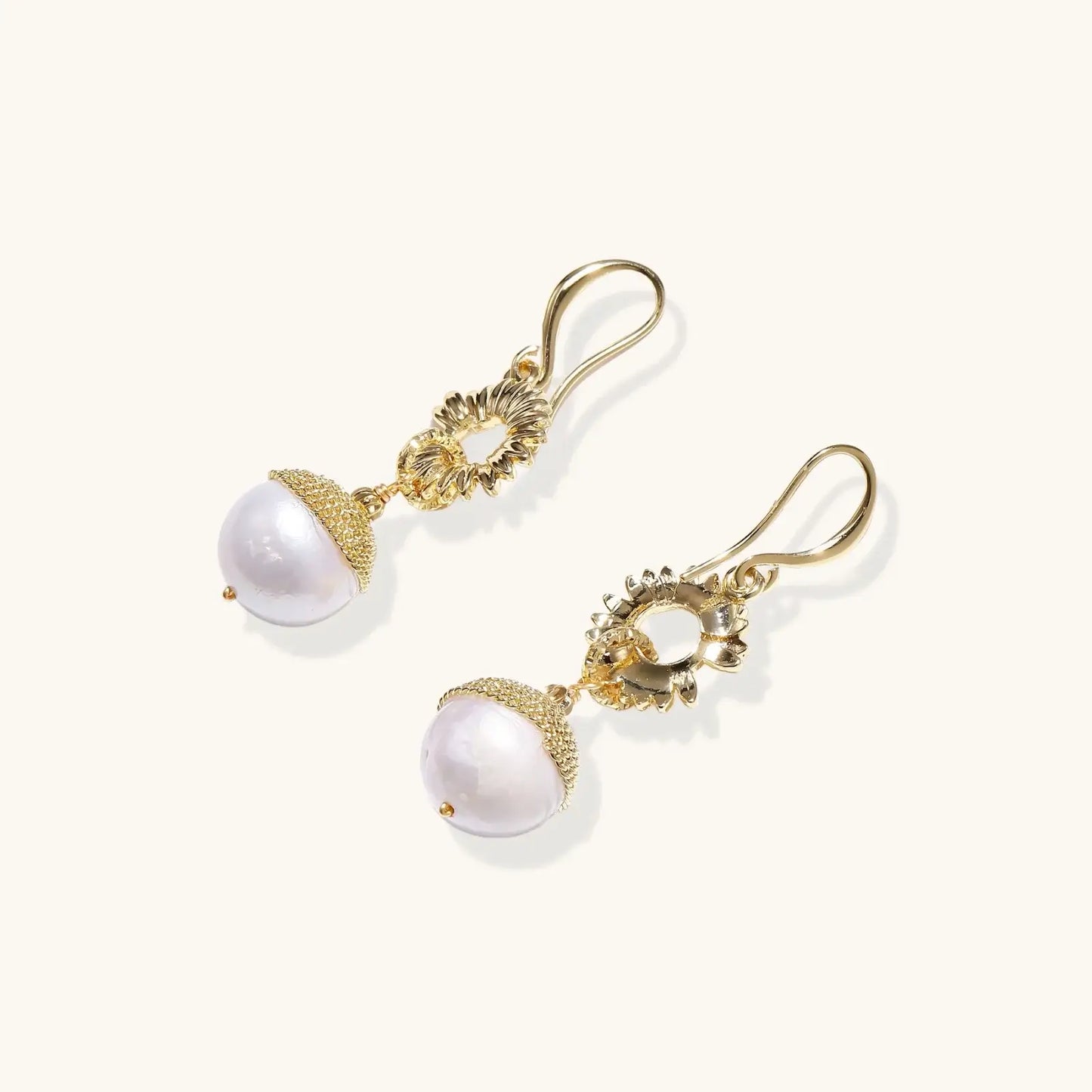 Sunburst Pearl Dangles