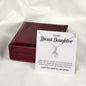 To My Bonus Daughter | Necklace + FREE EARRINGS BONUS