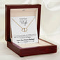 To My Future Wife | Solid Gold Necklace w/ 18 Real Diamonds