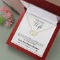 To My Future Wife | Solid Gold Necklace w/ 18 Real Diamonds