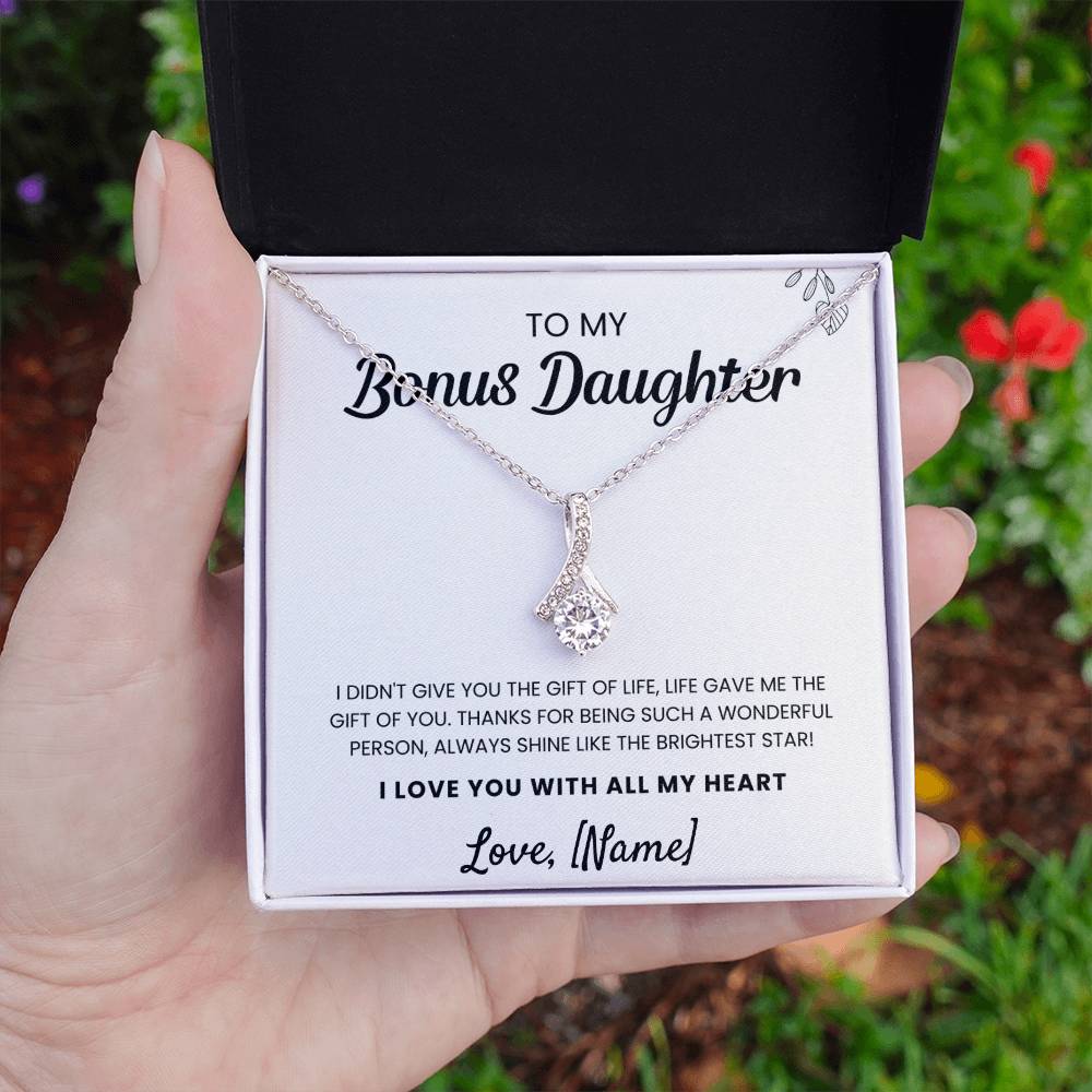 To My Bonus Daughter | Shine Like The Brightest Star | Personalize It