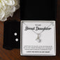 To My Bonus Daughter | Necklace + FREE EARRINGS BONUS