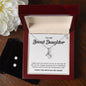 To My Bonus Daughter | Necklace + FREE EARRINGS BONUS