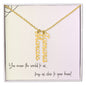 Personalized Multi Name Necklace