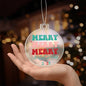 Merry Merry Merry Christmas 2023 Acrylic Ornament