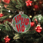 HO HO HO Acrylic Christmas Ornament