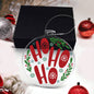 HO HO HO Acrylic Christmas Ornament