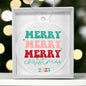 Merry Merry Merry Christmas 2023 Acrylic Ornament