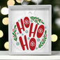 HO HO HO Acrylic Christmas Ornament