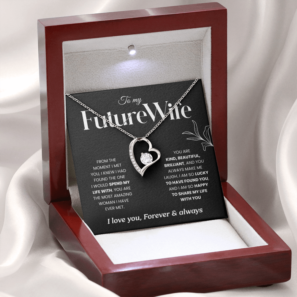 To My Future Wife | I Am Lucky To Have Found You | Necklace