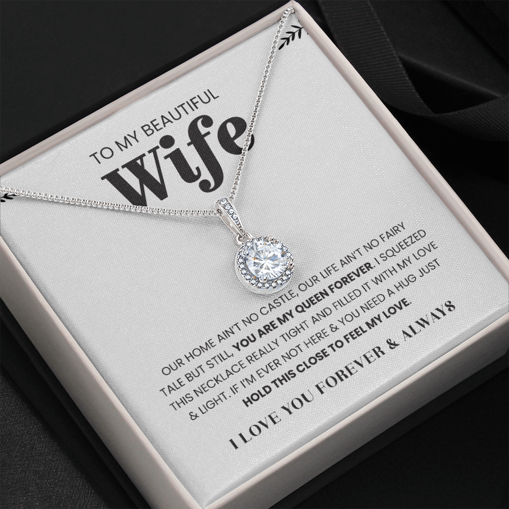 To My Beautiful Wife | You Are My Queen | Necklace