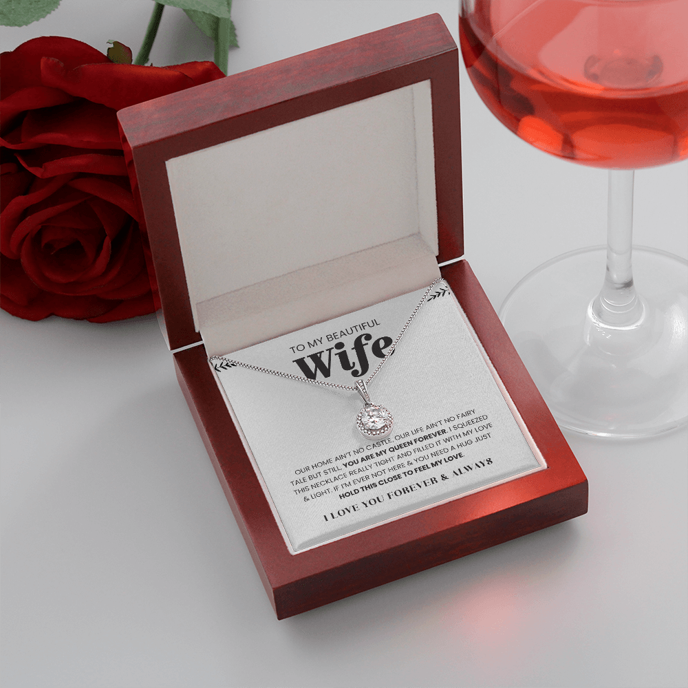 To My Beautiful Wife | You Are My Queen | Necklace