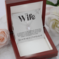 To My Wife | I Am Proud To Be Yours | Necklace