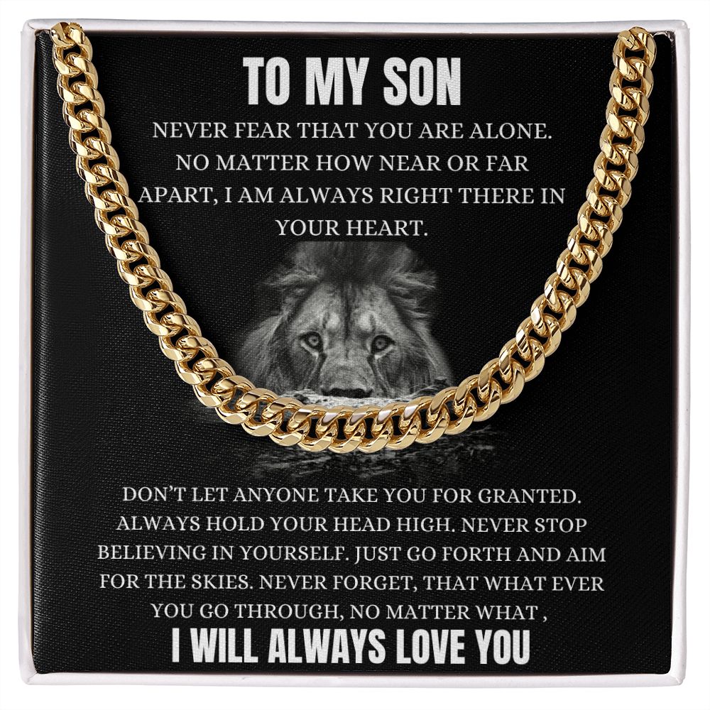 To My Son | I Will Always Love You | Necklace