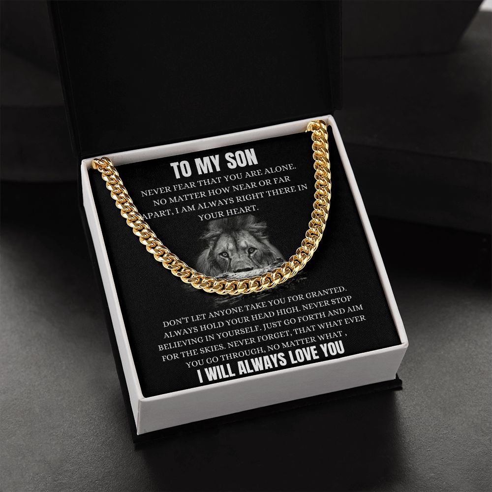 To My Son | I Will Always Love You | Necklace