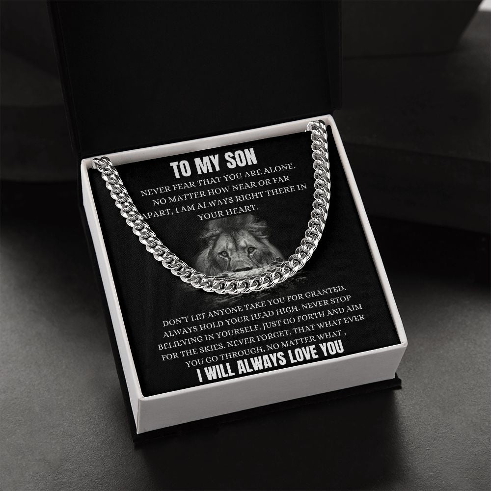 To My Son | I Will Always Love You | Necklace