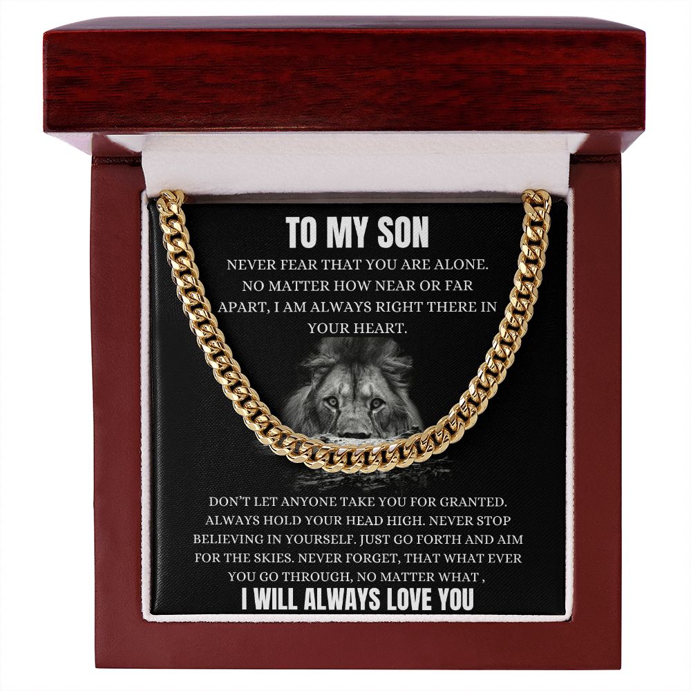 To My Son | I Will Always Love You | Necklace