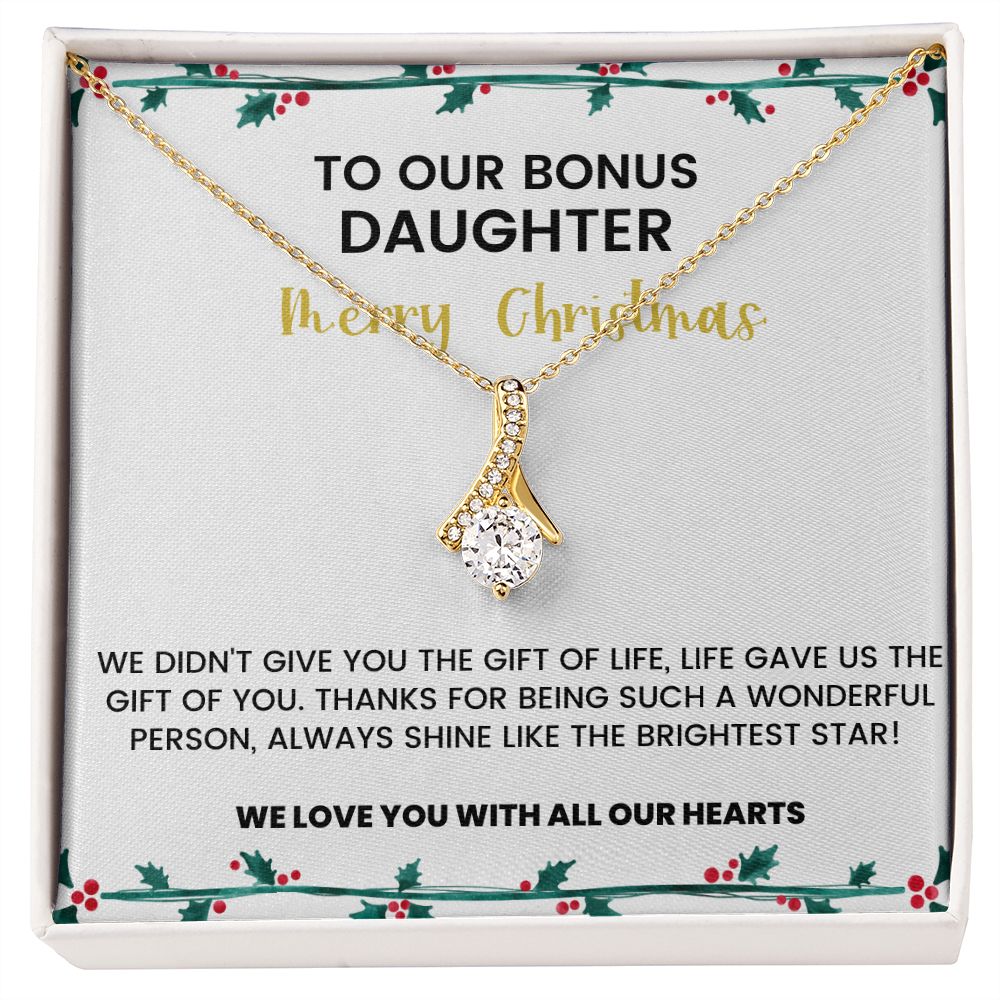 To OUR Bonus Daughter | Shine Like The Brightest Star | Necklace