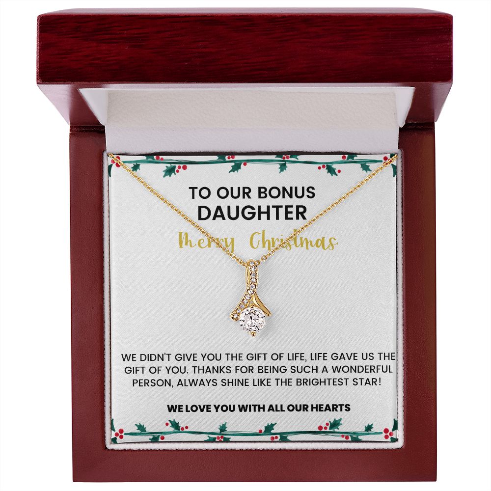 To OUR Bonus Daughter | Shine Like The Brightest Star | Necklace