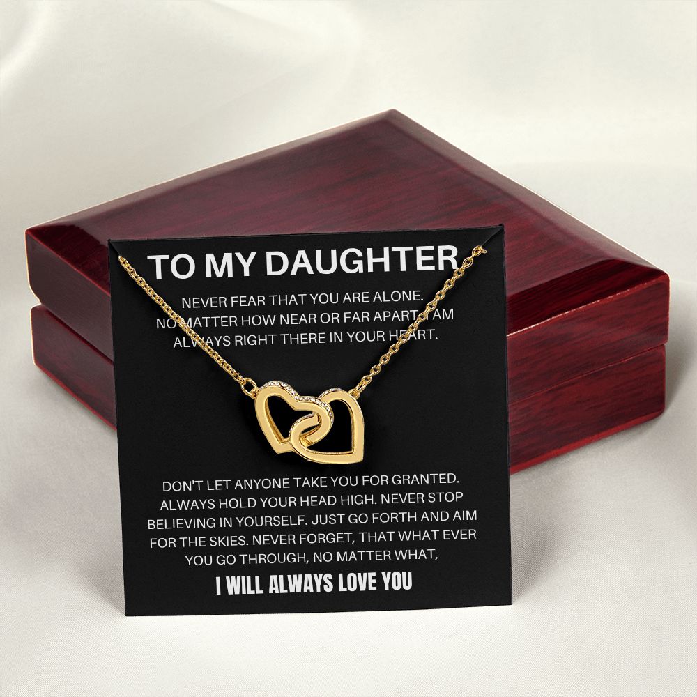 To My Daughter | Never Stop Believing In Yourself | Necklace