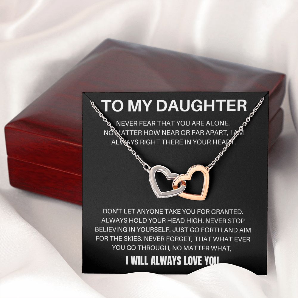 To My Daughter | Never Stop Believing In Yourself | Necklace