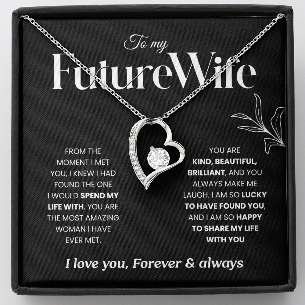 To My Future Wife | I Am Lucky To Have Found You | Necklace