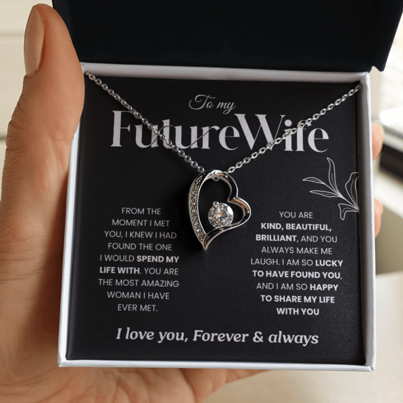To My Future Wife | I Am Lucky To Have Found You | Necklace