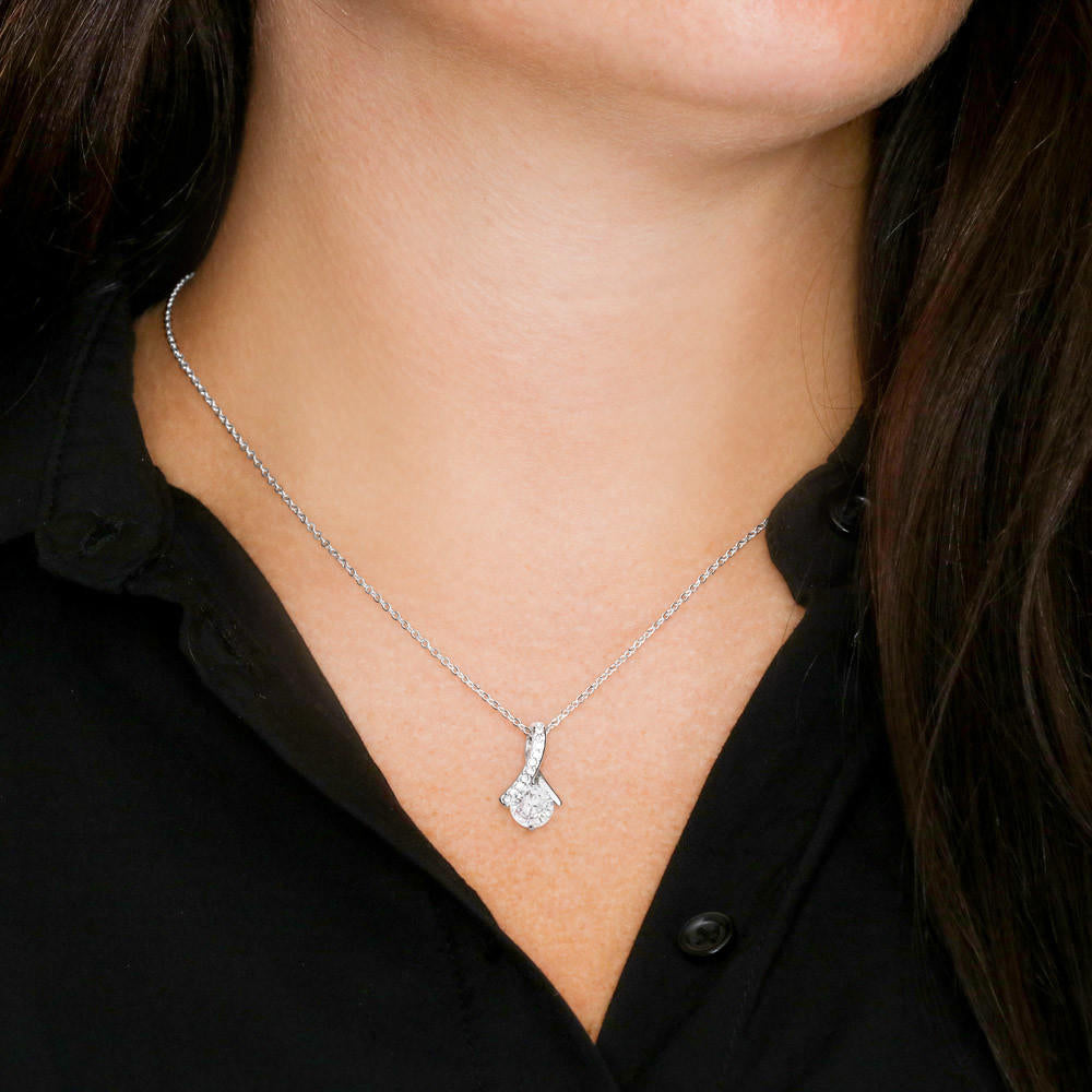 To My Dear Mom | I Can't Imagine My Life Without You | Necklace
