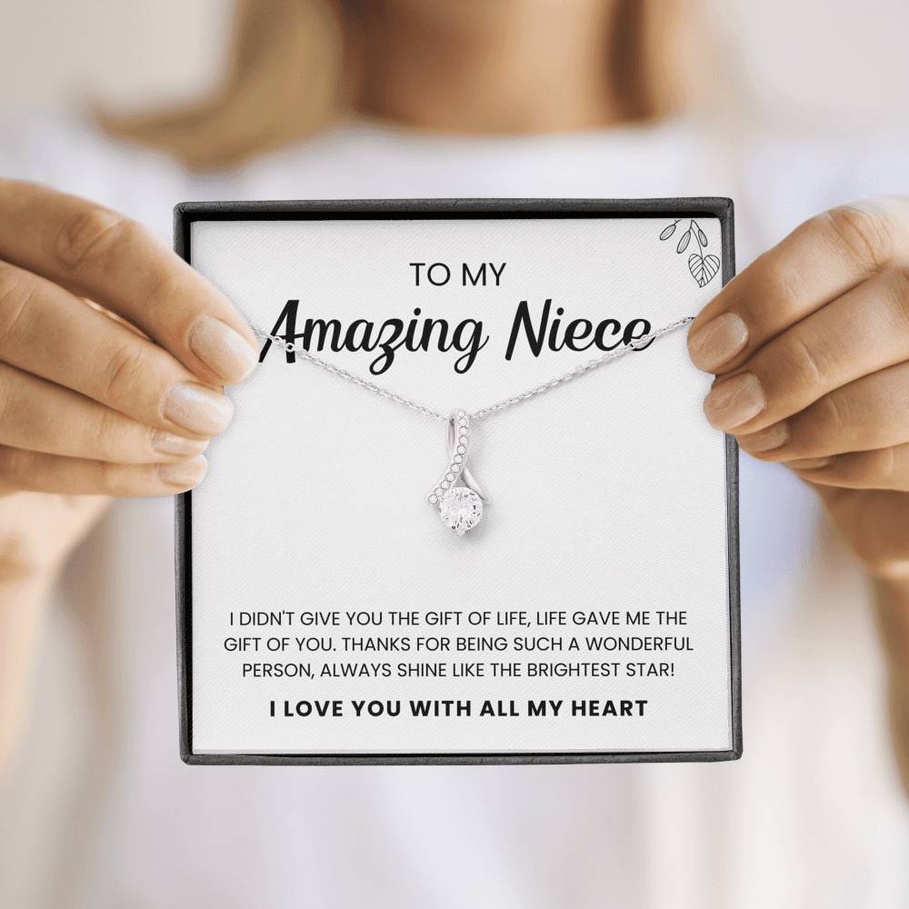 To My Amazing Niece | Shine Like The Brightest Star | Necklace