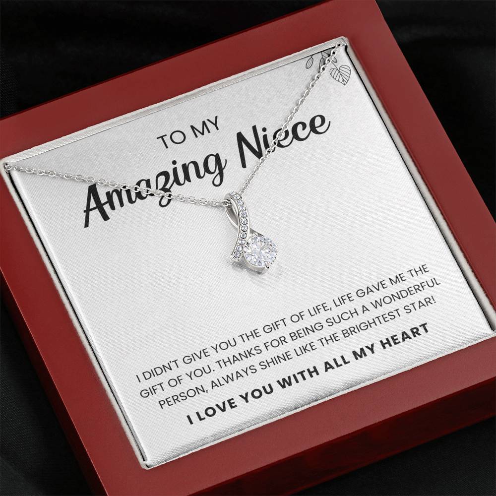 To My Amazing Niece | Shine Like The Brightest Star | Necklace