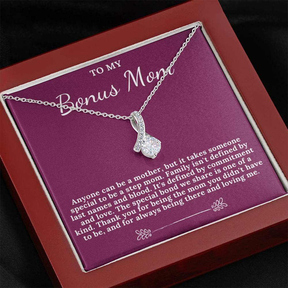 To My Bonus Mom | It Takes Someone special To Be a Step-Mom | Necklace