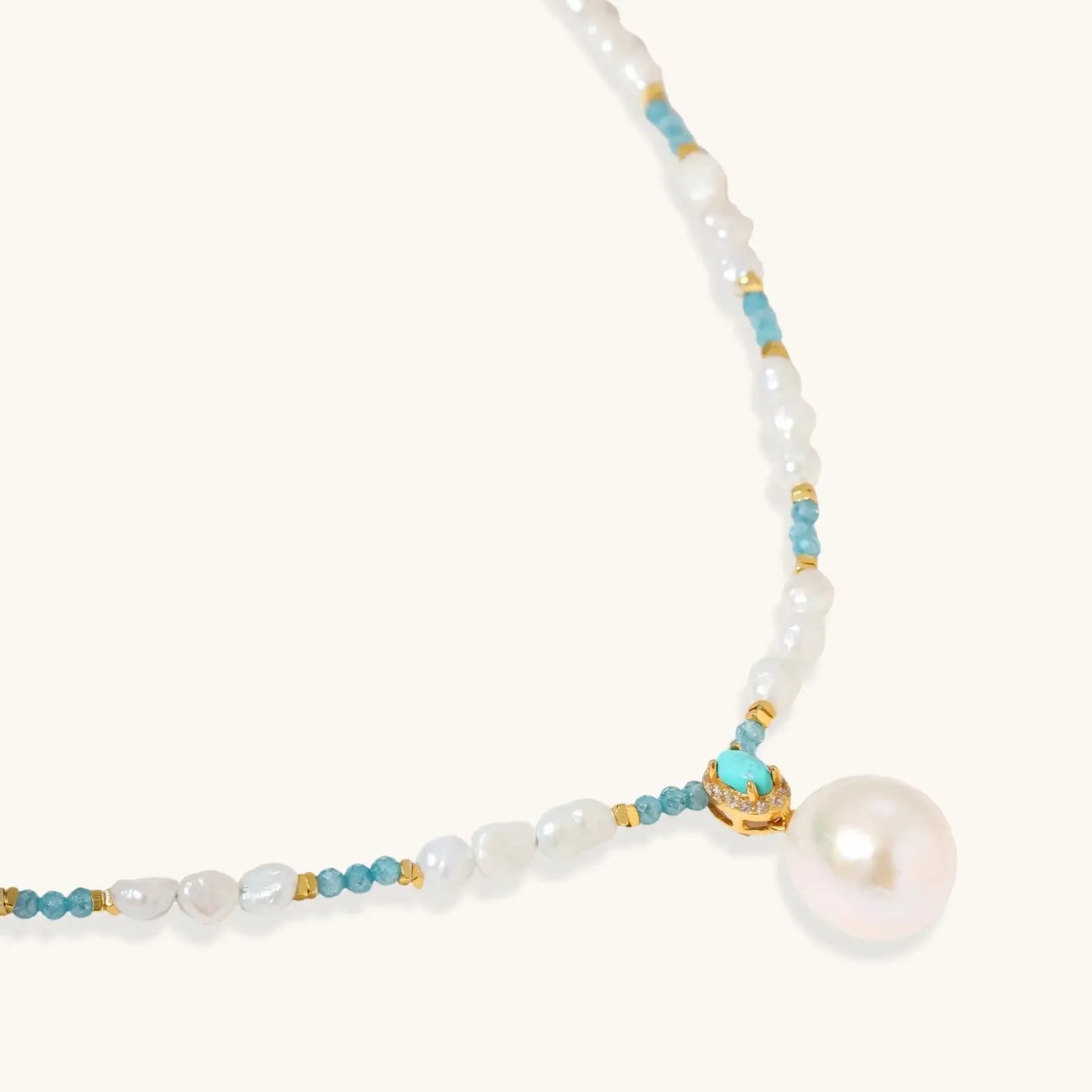 Aqua Bloom Necklace
