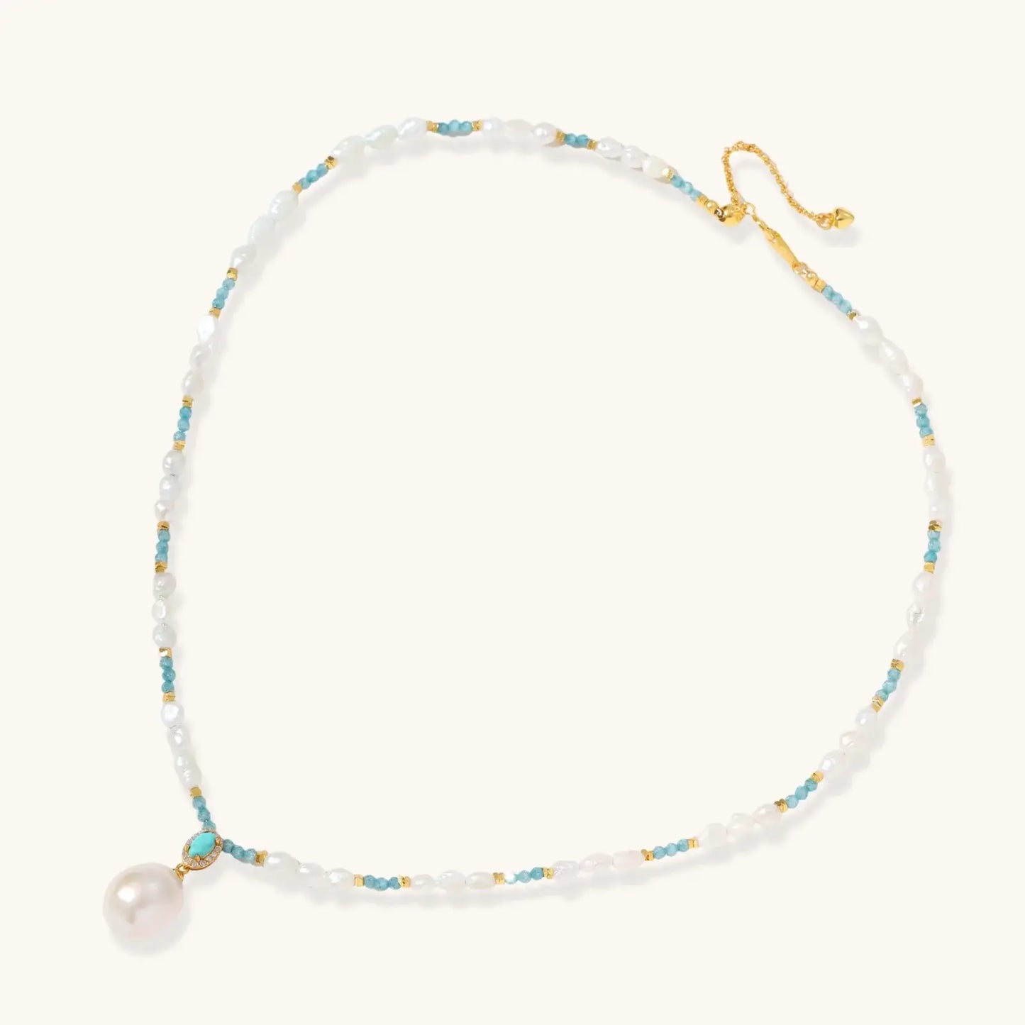 Aqua Bloom Necklace