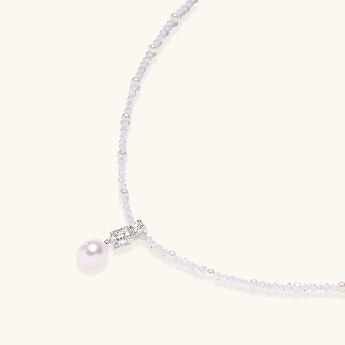 Lavender Dreams Pearl Necklace