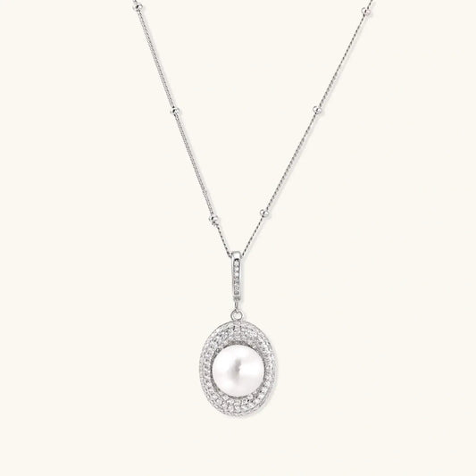 Pearl Halo Necklace
