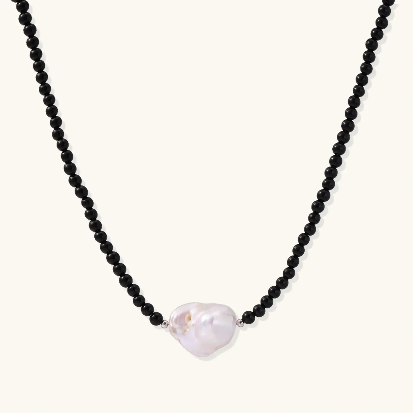 Midnight Pearl Necklace