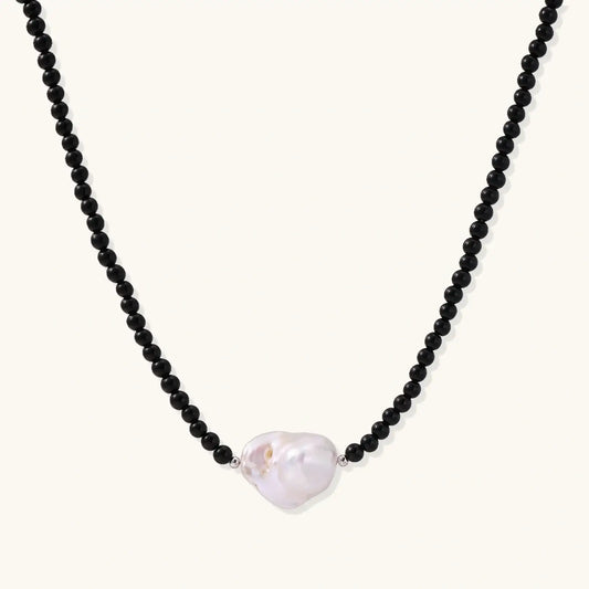 Midnight Pearl Necklace