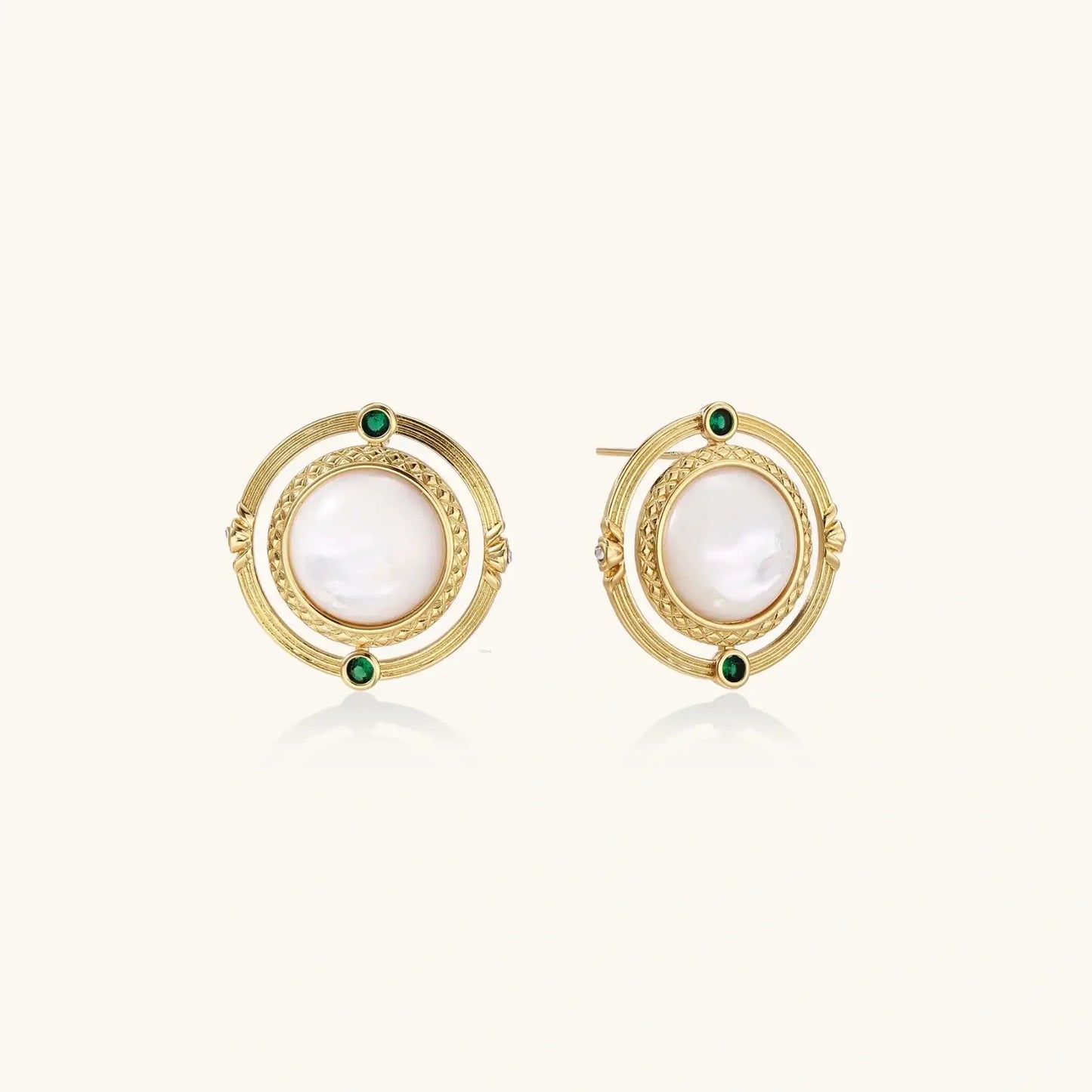 Compass Rose Studs