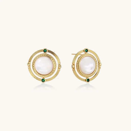 Compass Rose Studs