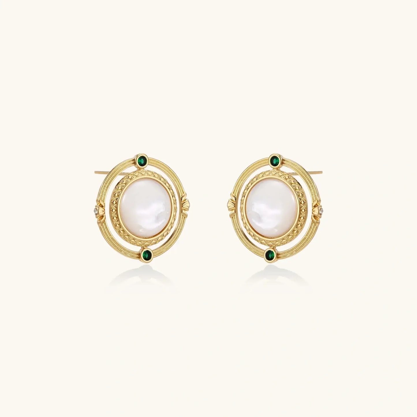 Compass Rose Studs