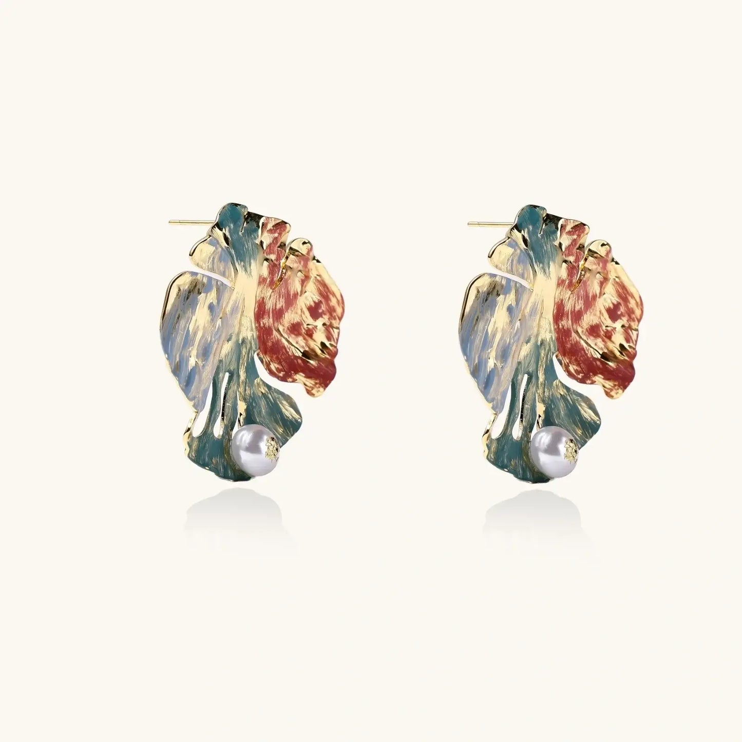 Monstera Muse Earrings