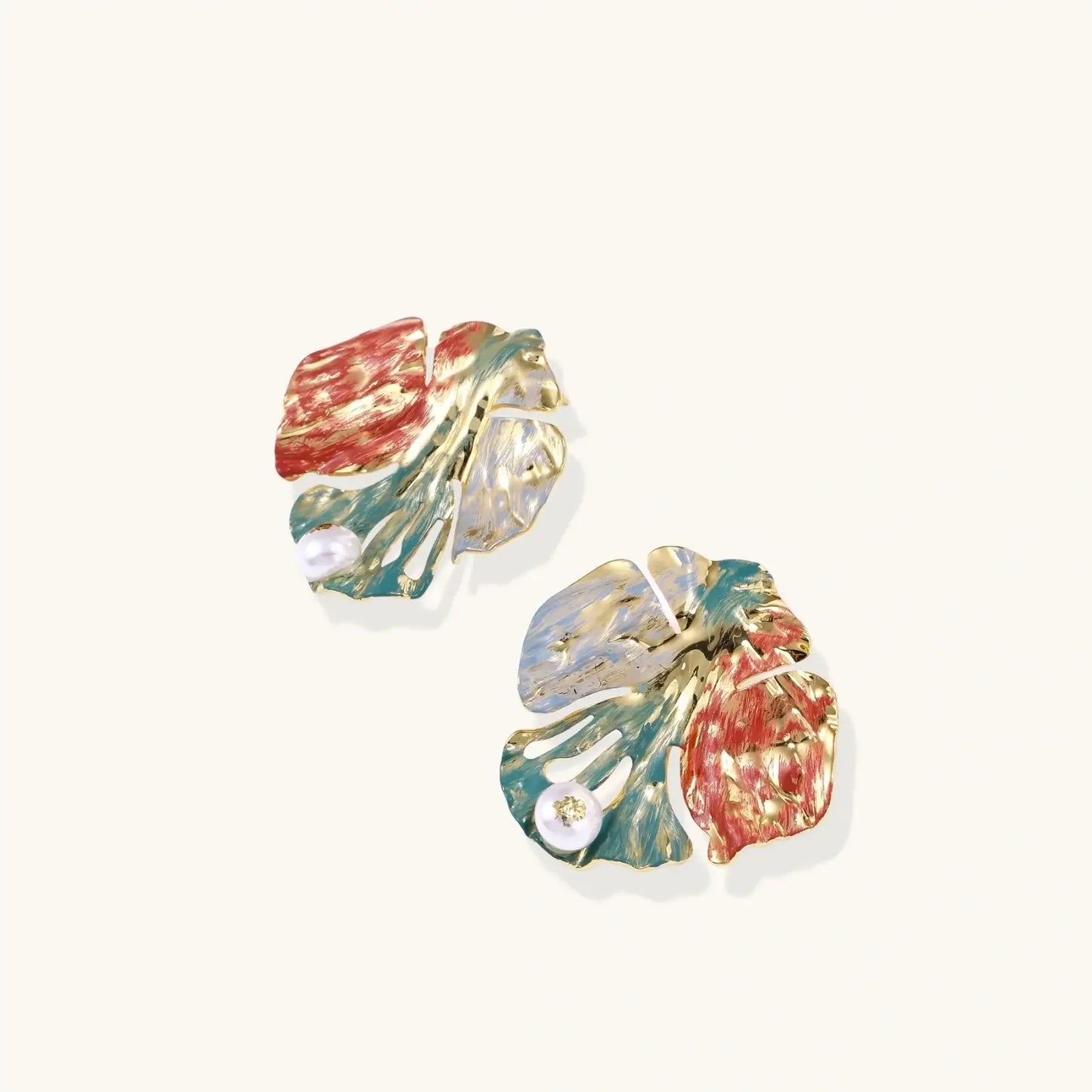 Monstera Muse Earrings