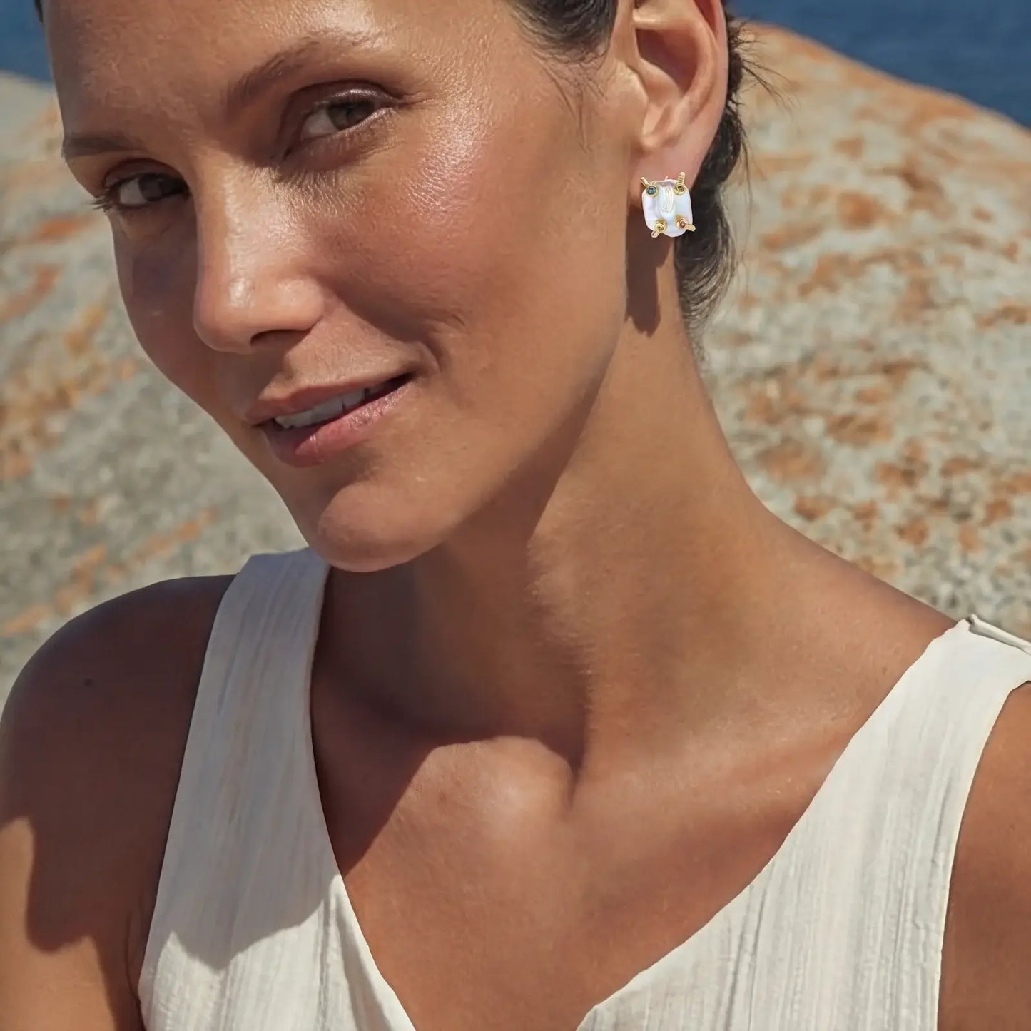 Baroque Pearl Studs