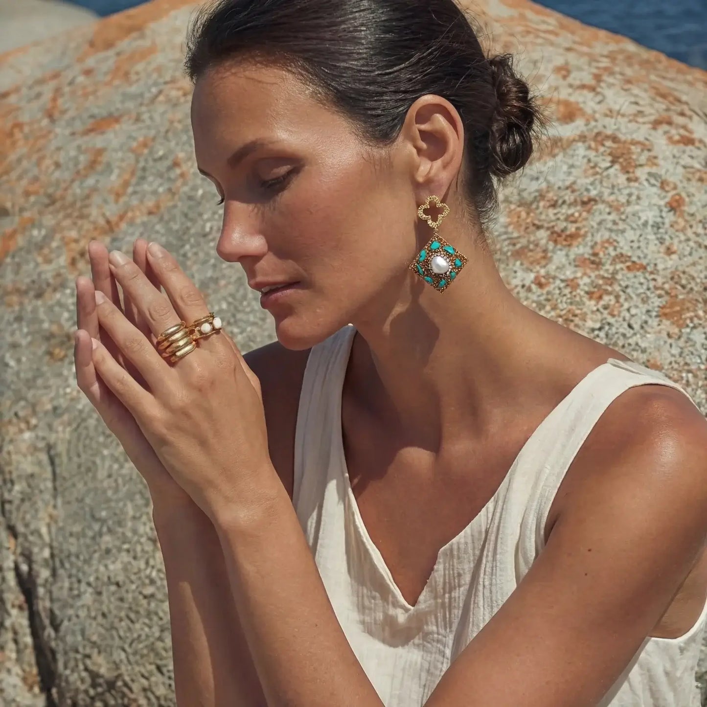 Moroccan Dreams Drop Earrings