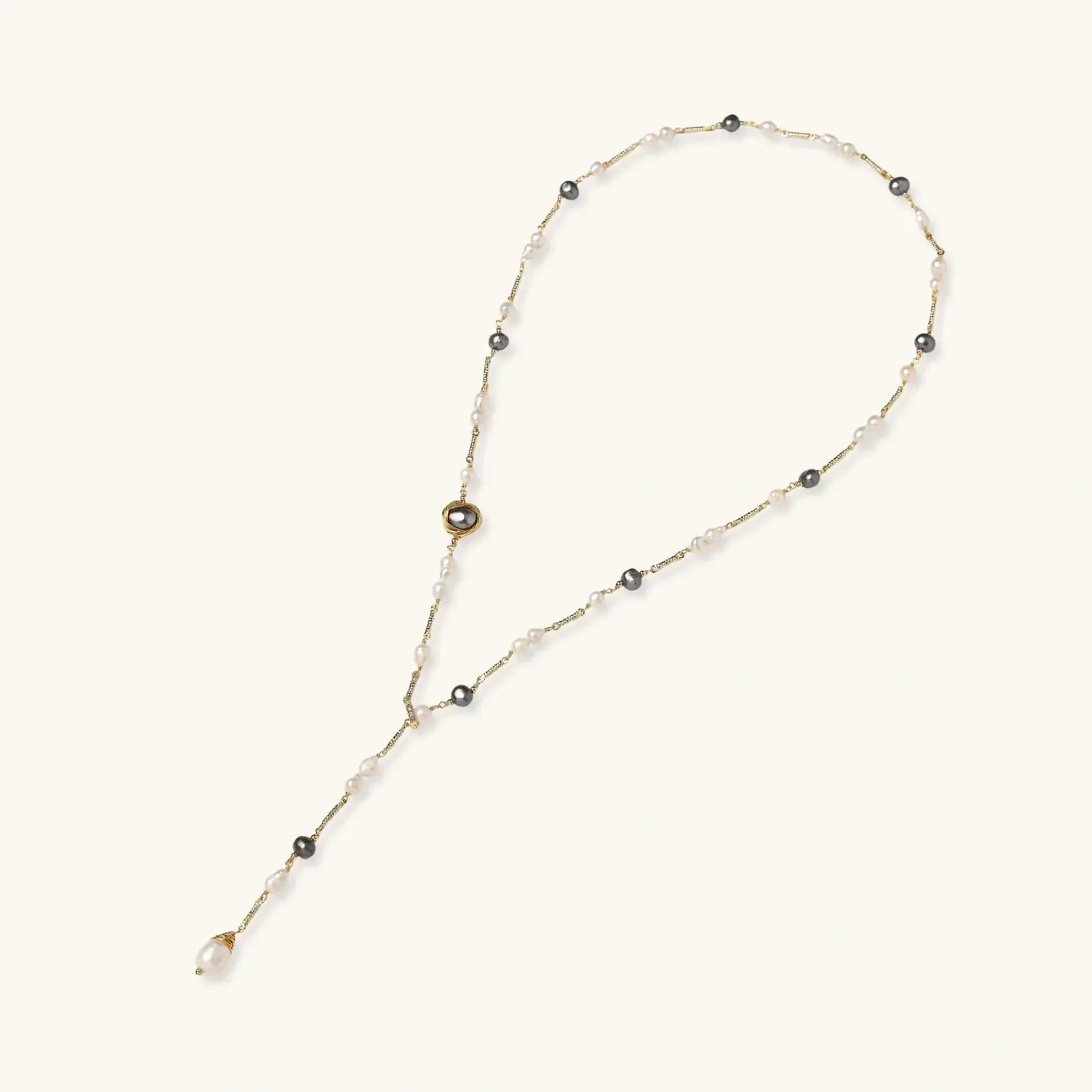 Twilight Pearl Lariat