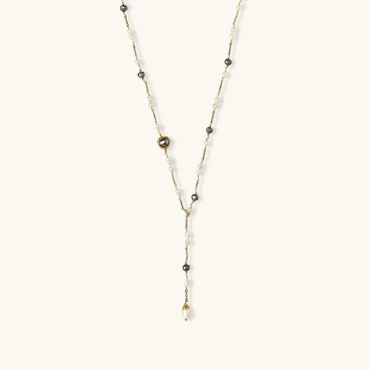 Twilight Pearl Lariat