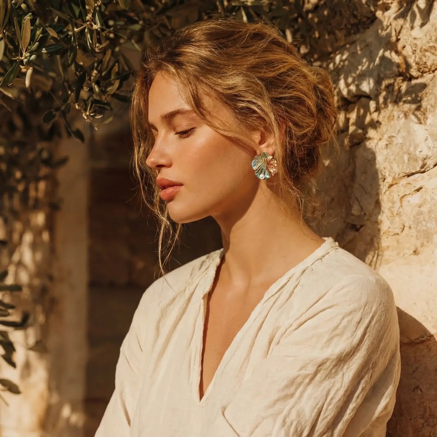 Monstera Muse Earrings