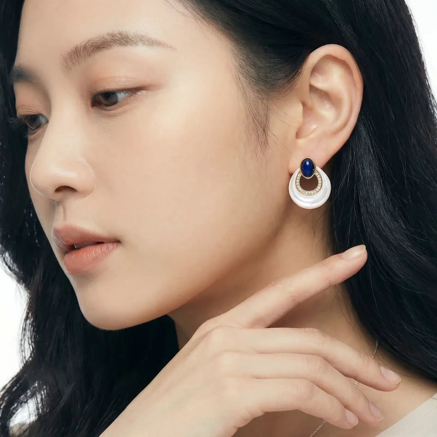 Celestial Teardrop Earrings