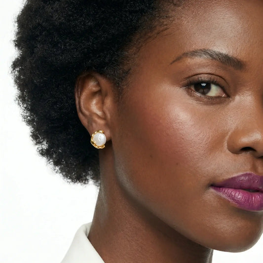 Pearl Embrace Studs