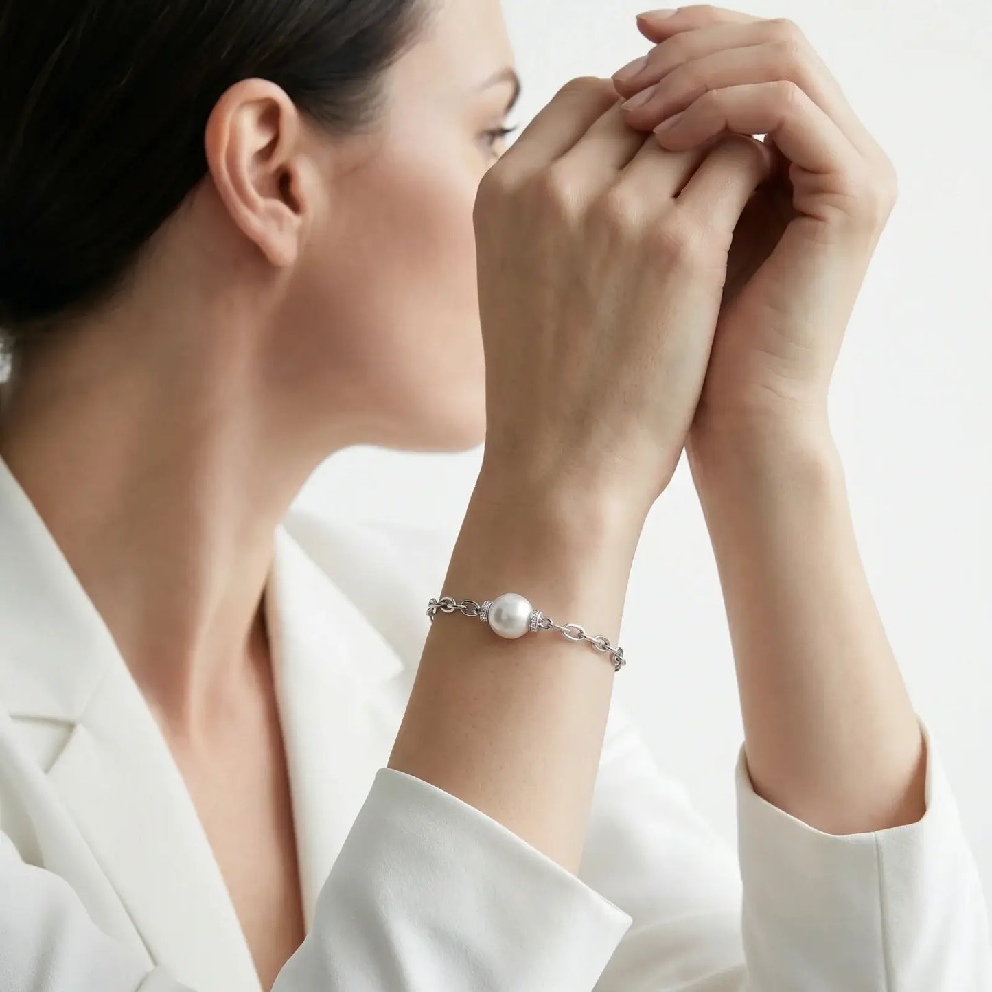 Pearl Chain Bracelet